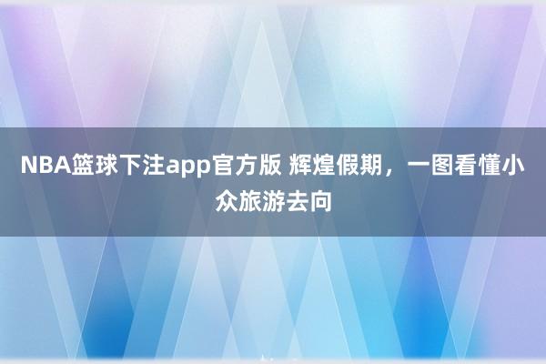 NBA篮球下注app官方版 辉煌假期，一图看懂小众旅游去向