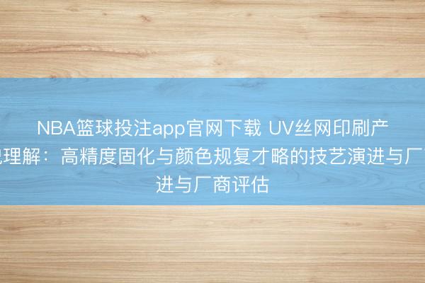 NBA篮球投注app官网下载 UV丝网印刷产业面貌理解：高精度固化与颜色规复才略的技艺演进与厂商评估